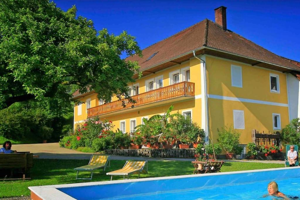Ferienhof Am Landsberg Obergrünburg Exteriér fotografie