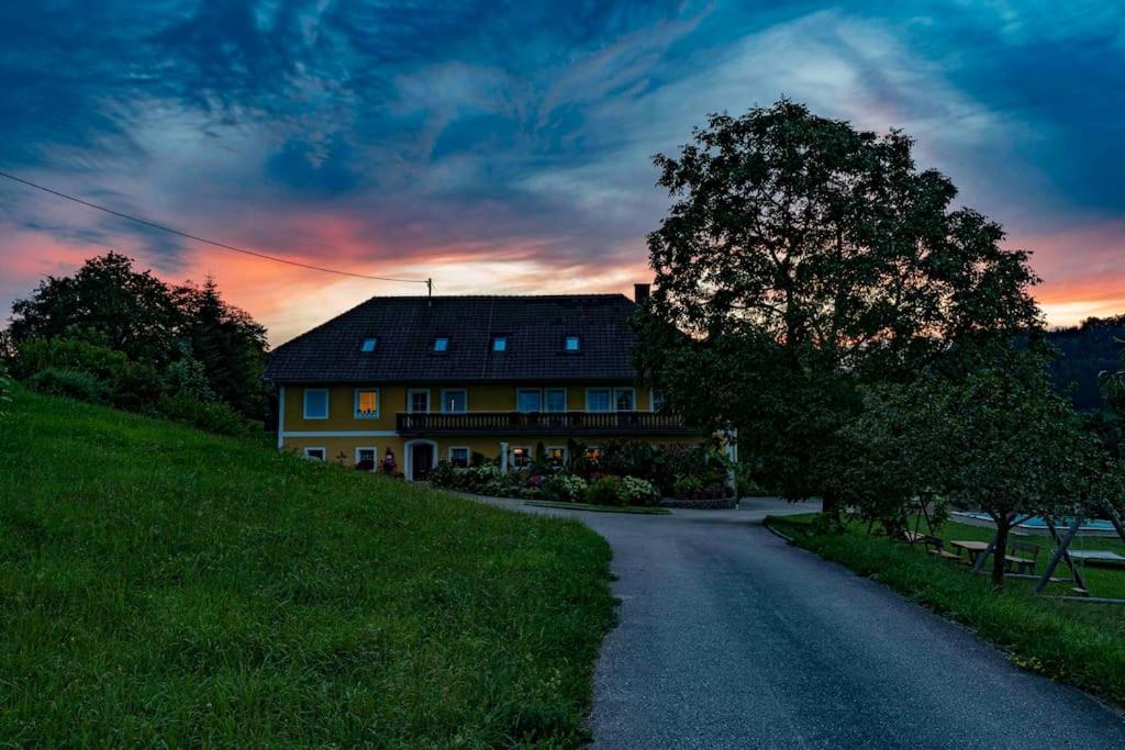 Ferienhof Am Landsberg Obergrünburg Exteriér fotografie
